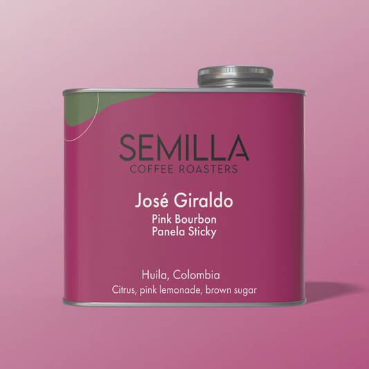 Jose Giraldo Pink Bourbon- Panela Sticky Micro lot | Light Roast